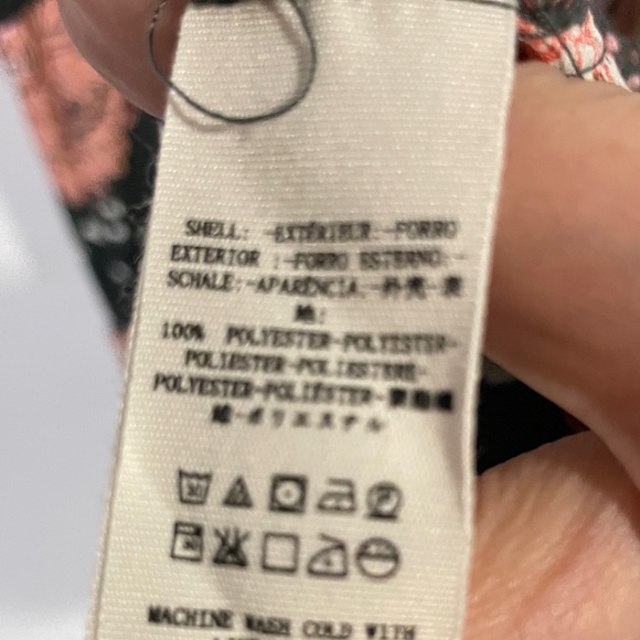 Free people Floral Black Sleeveless Dress - Picture 4 of 4